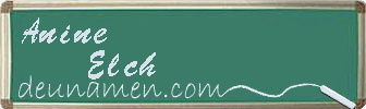 Anine Elch Visitenkarte